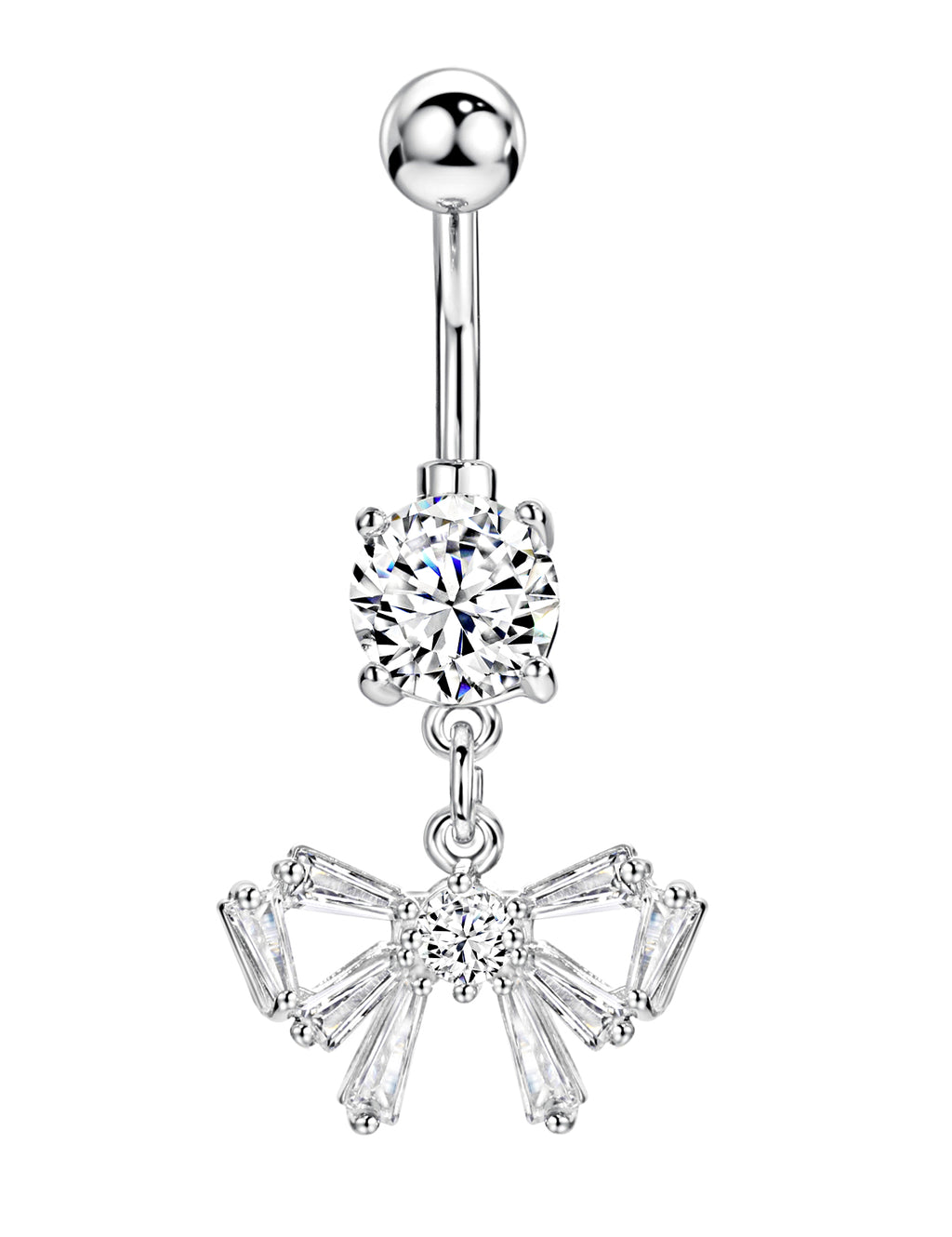 Bowknot Belly Button Ring