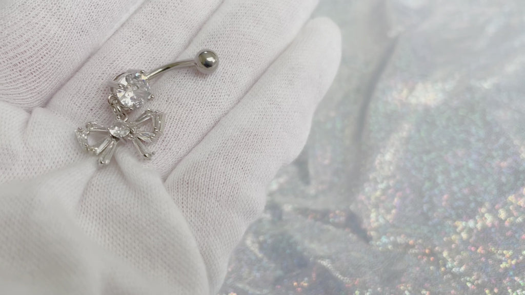 Bowknot Belly Button Ring