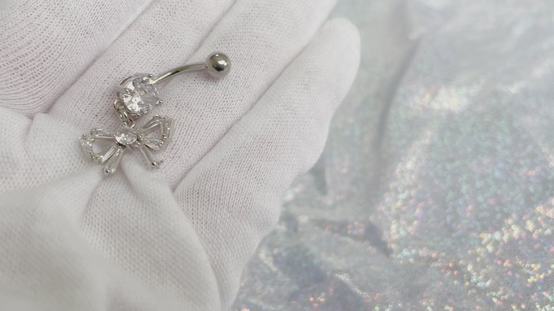 Bowknot Belly Button Ring